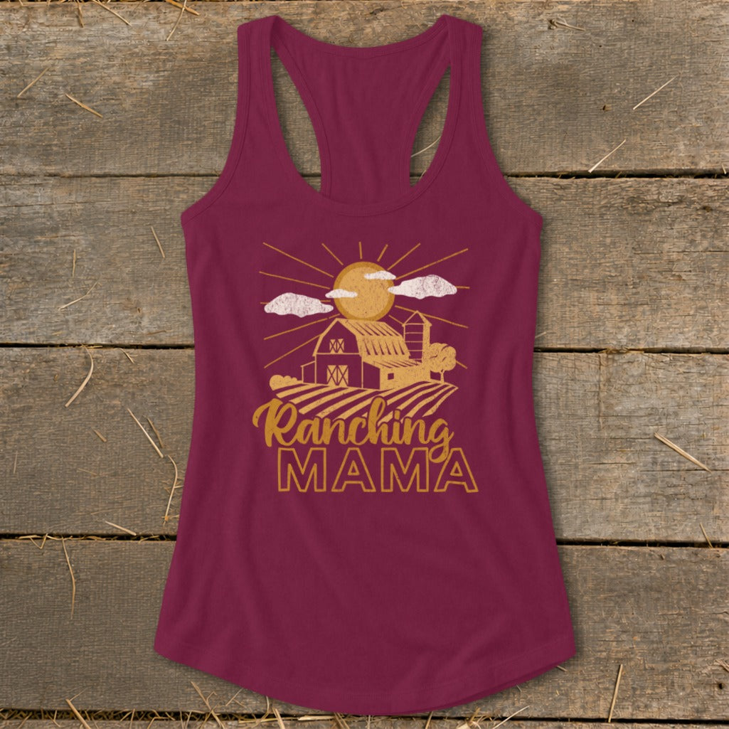 Ranching Mama Racerback Tank