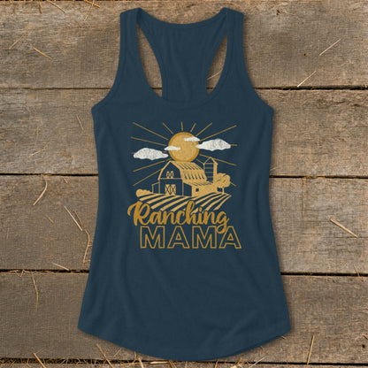Ranching Mama Racerback Tank