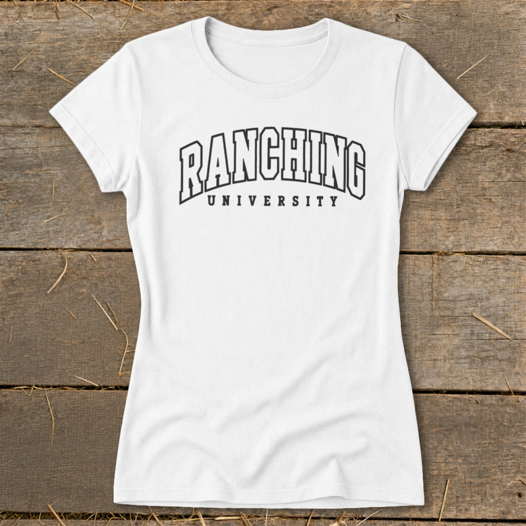 Ranching University Ladies Tee
