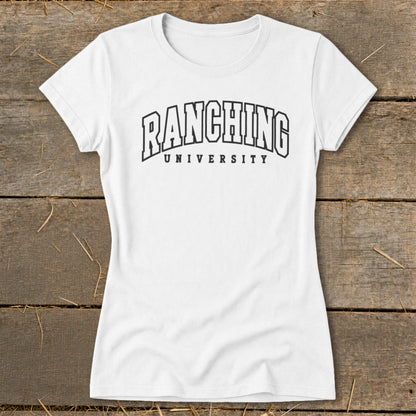Ranching University Ladies Tee