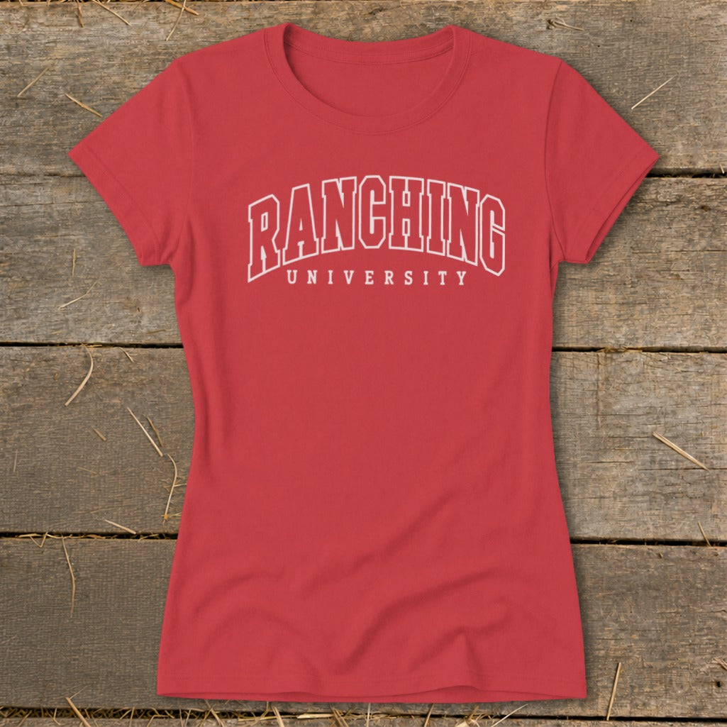 Ranching University Ladies Tee