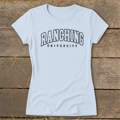 Ranching University Ladies Tee
