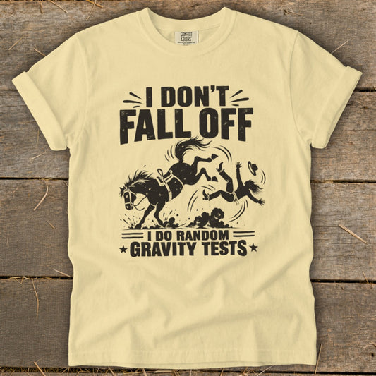 Random Gravity Tests Signature Tee