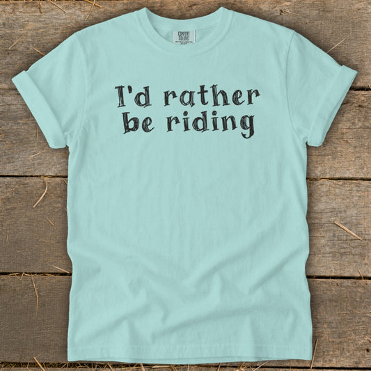 Rather Be Riding Signature Tee