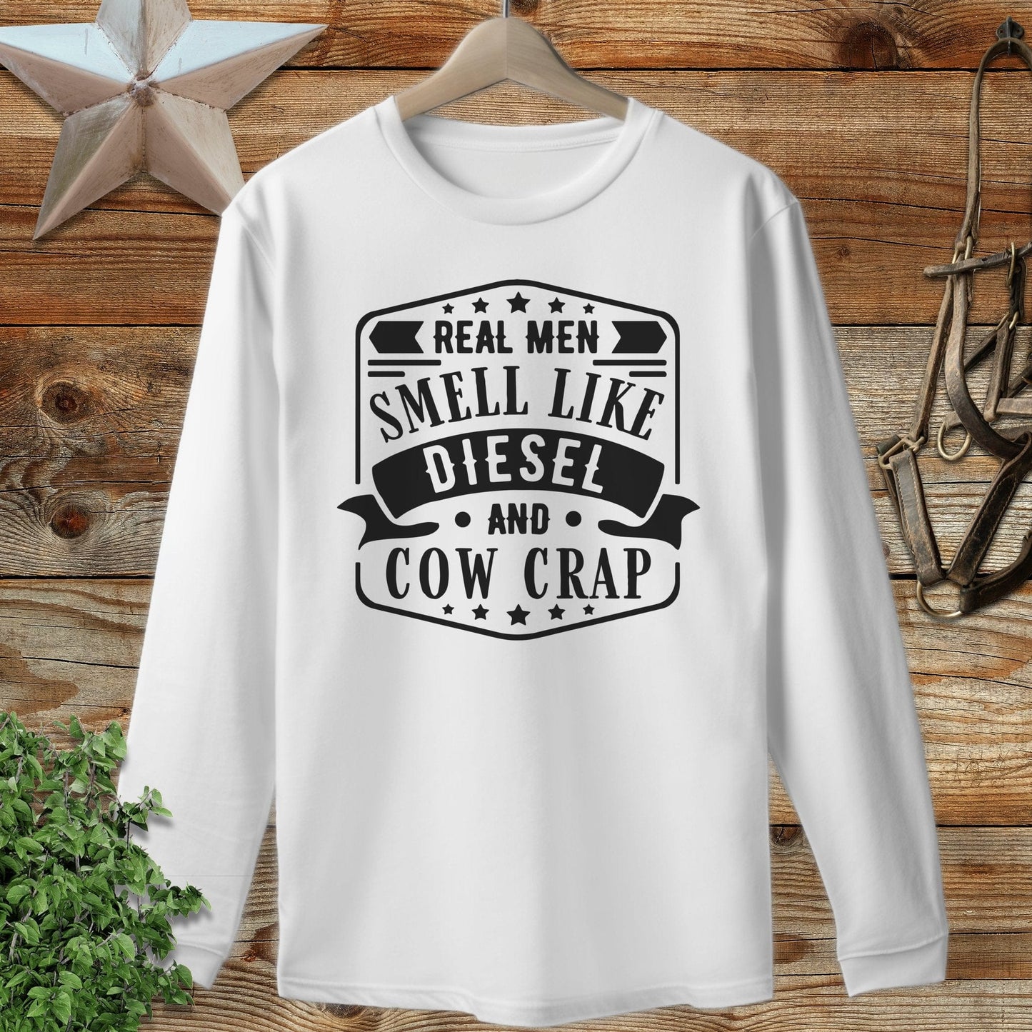 Real Men Long Sleeve Tee