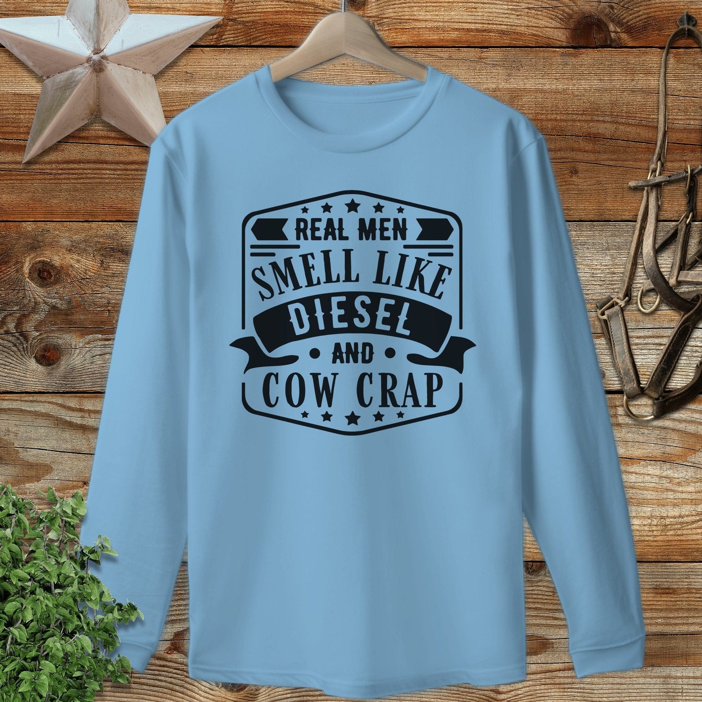 Real Men Long Sleeve Tee