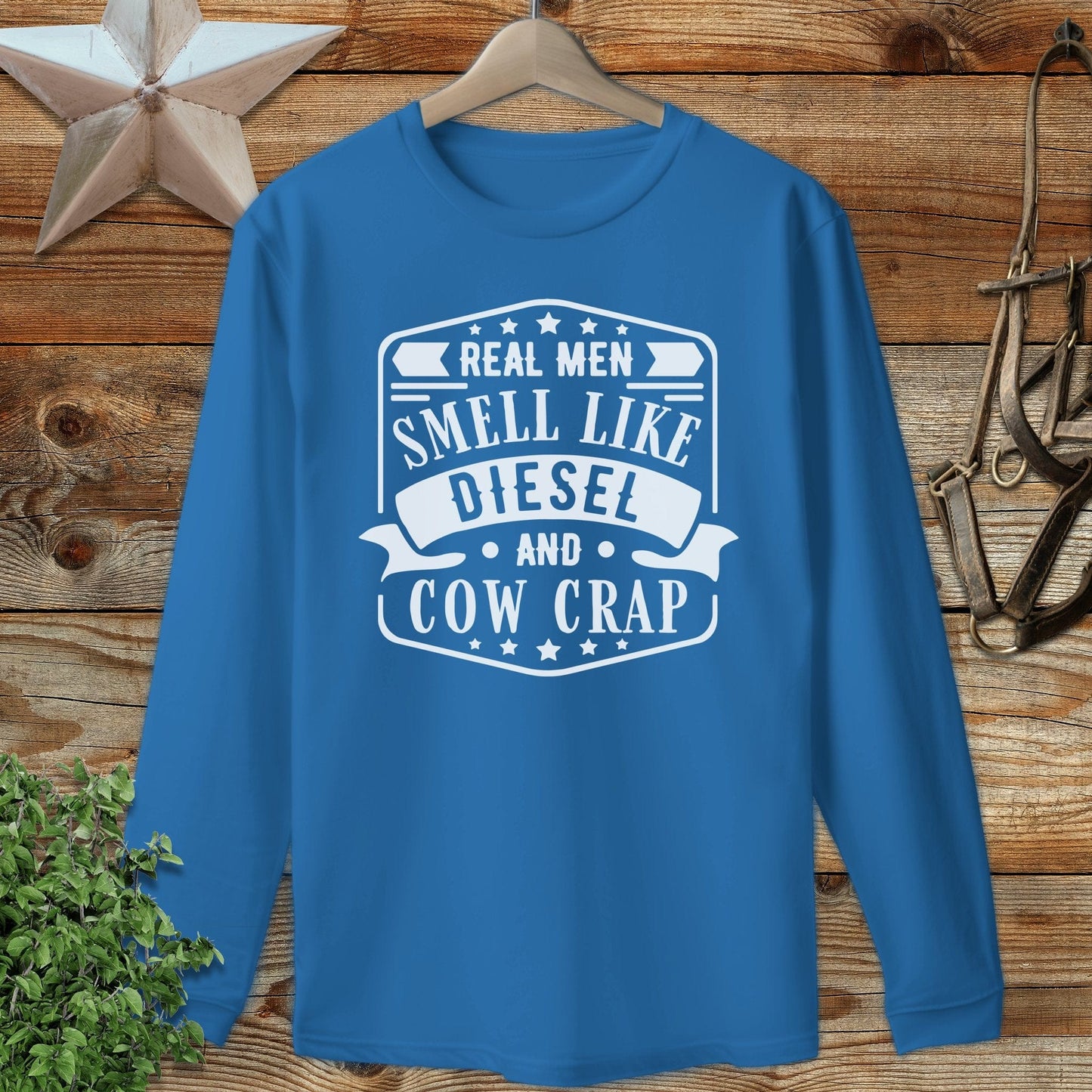 Real Men Long Sleeve Tee