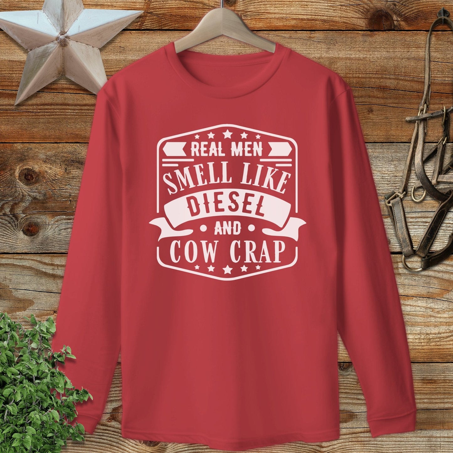 Real Men Long Sleeve Tee
