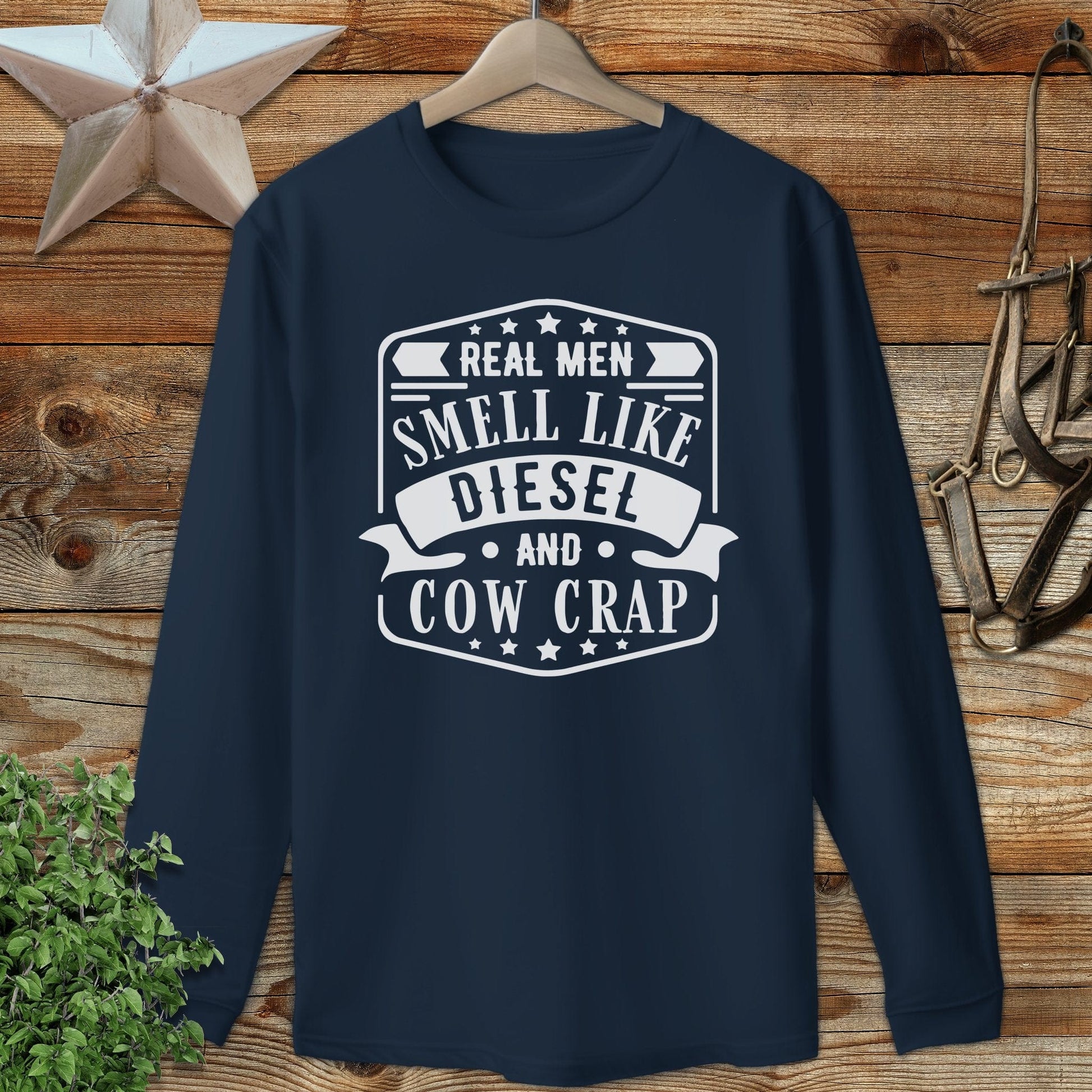 Real Men Long Sleeve Tee