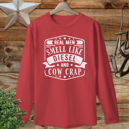 Real Men Long Sleeve Tee