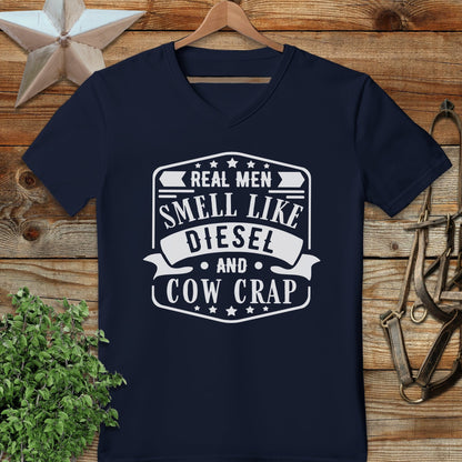 Real Men V-neck