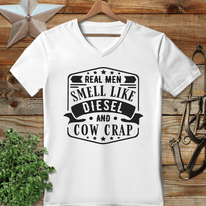 Real Men V-neck