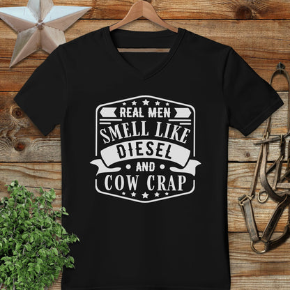 Real Men V-neck