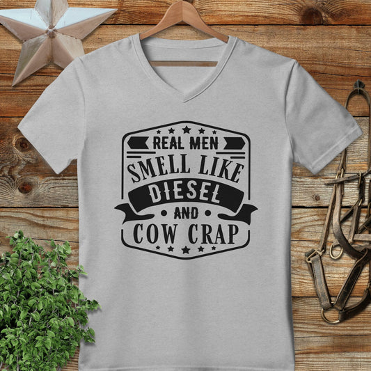 Real Men V-neck