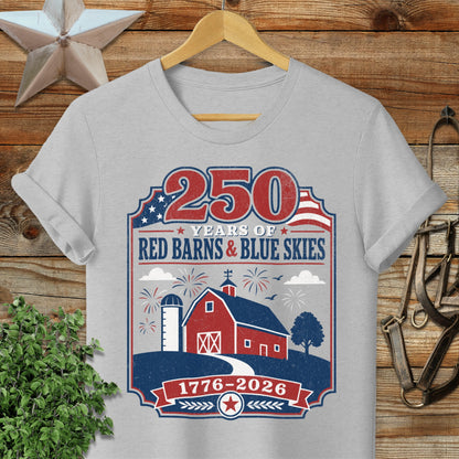 Red Barns & Blue Skies Softstyle Tee
