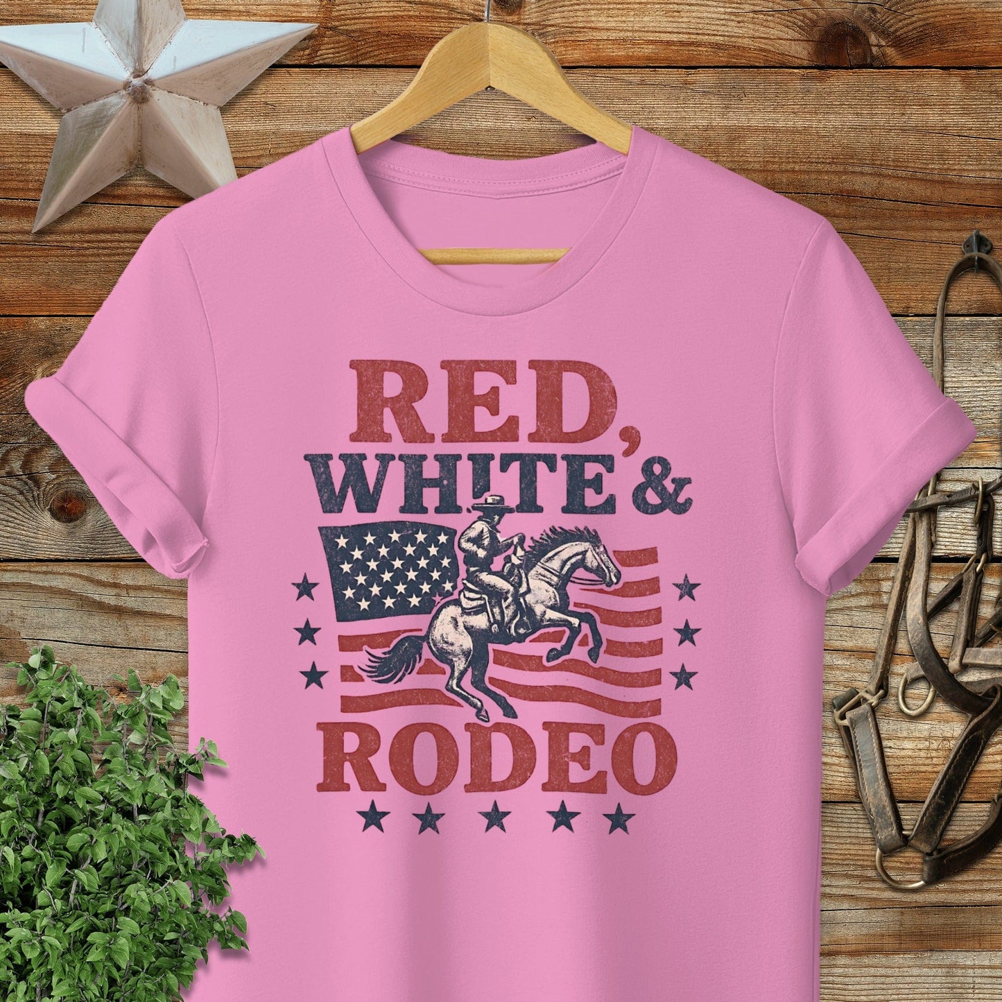 Red White & Rodeo T-shirt