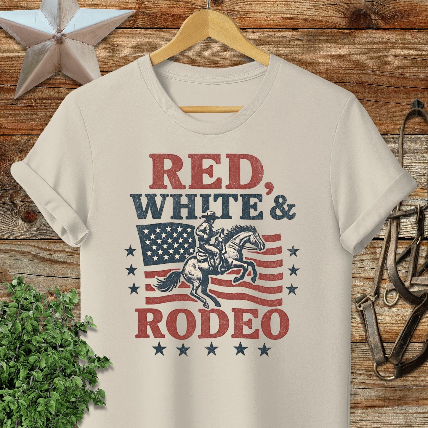 Red White & Rodeo T-shirt