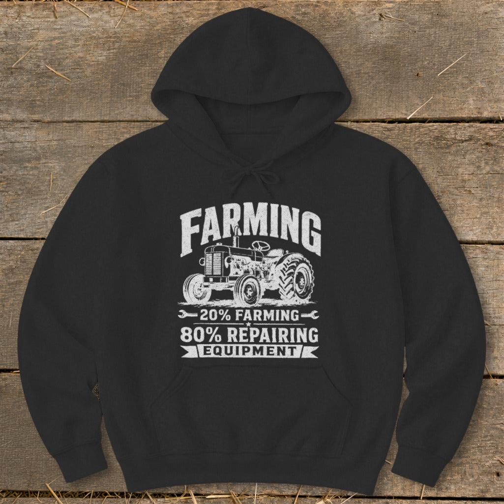 Repairing Equipment Hoodie - Black