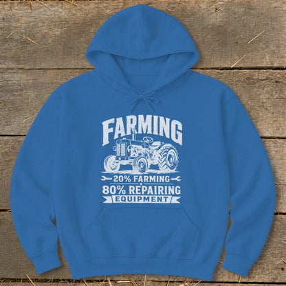 Repairing Equipment Hoodie - Royal