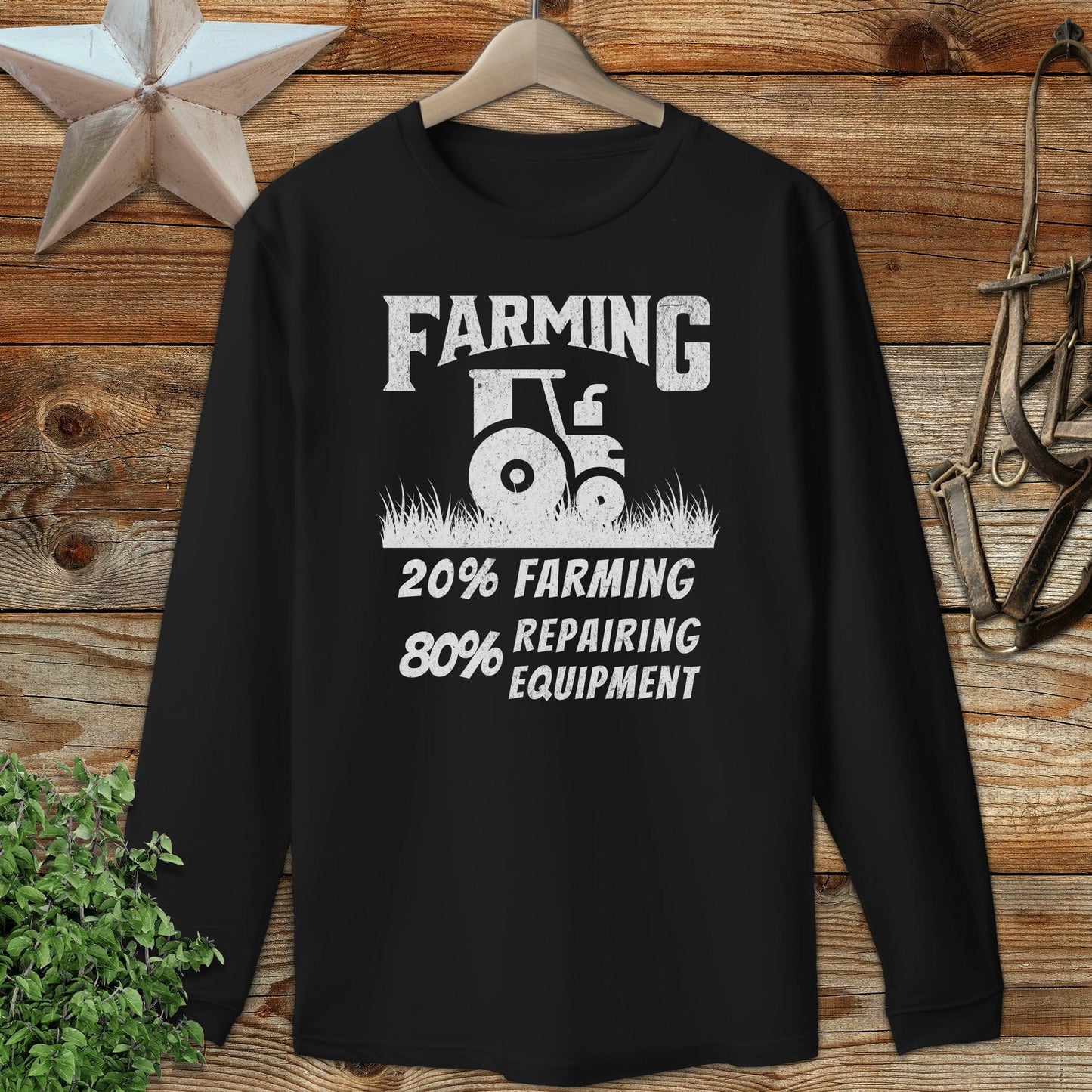 Repairing Equipment Long Sleeve Tee