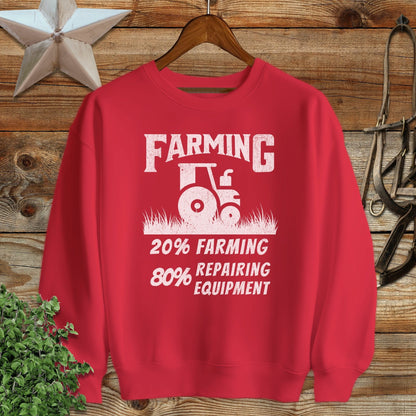 Repairing Equipment Sweatshirt