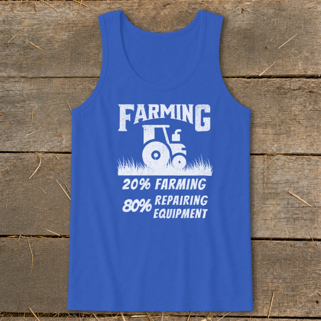 Repairing Equipment Tank Top - Royal