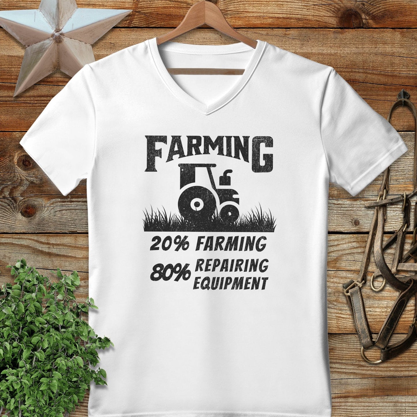 Repairing Equipment V-neck
