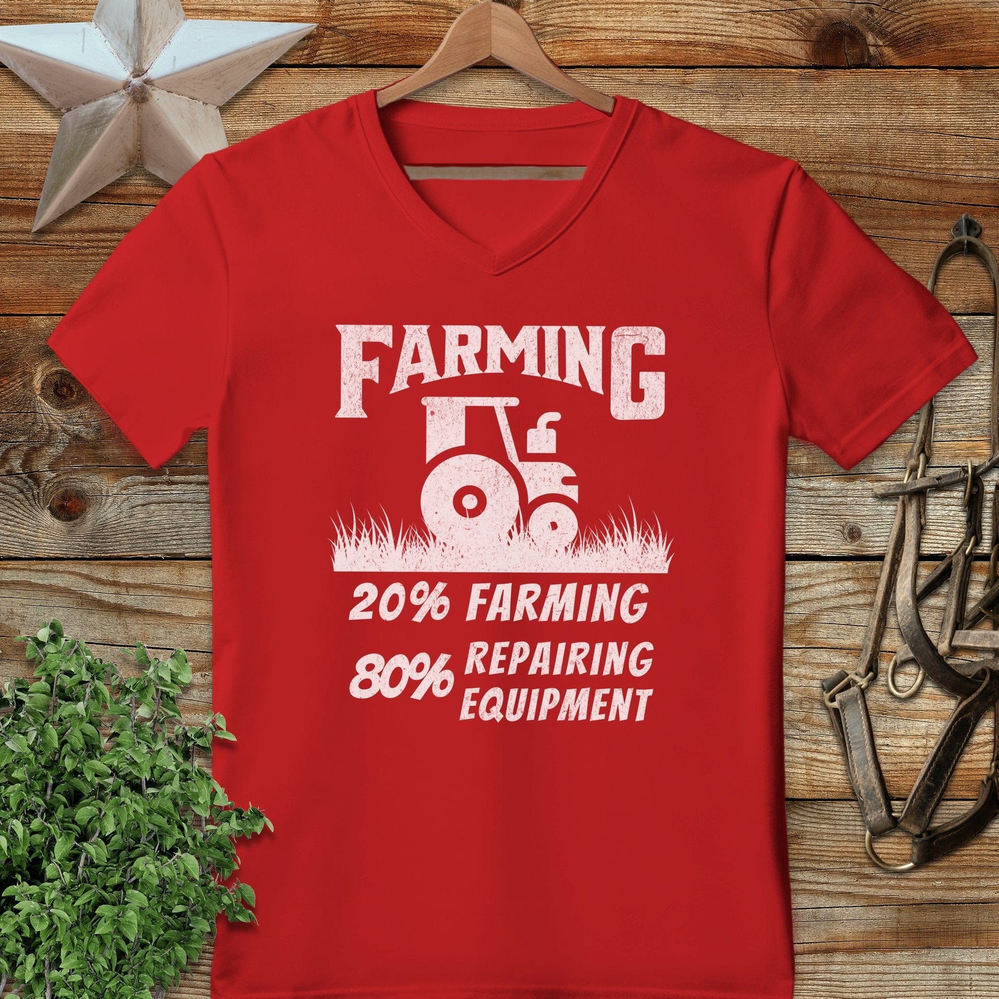 Repairing Equipment V-neck