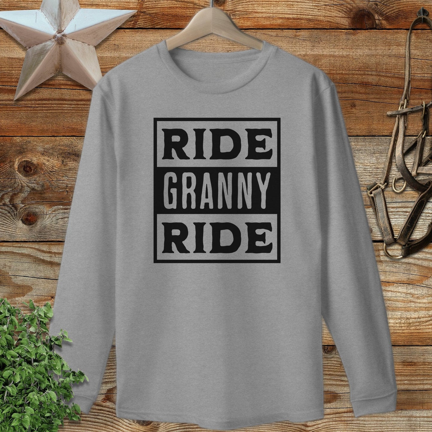 Ride Granny Ride Long Sleeve Tee