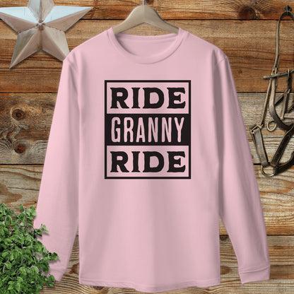 Ride Granny Ride Long Sleeve Tee