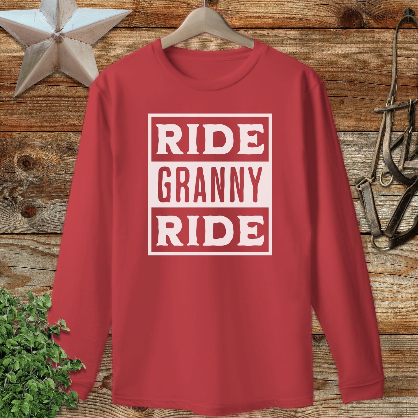 Ride Granny Ride Long Sleeve Tee