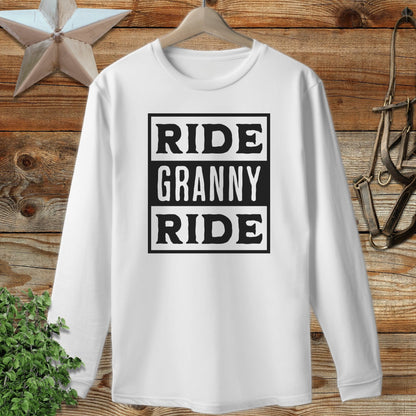 Ride Granny Ride Long Sleeve Tee