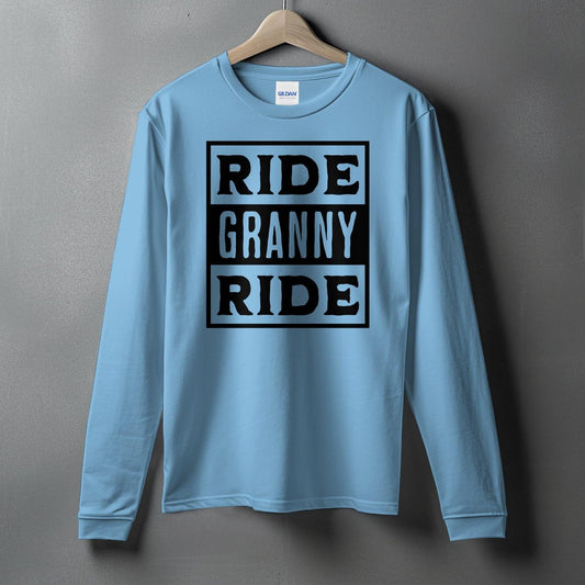 Ride Granny Ride Long Sleeve Tee