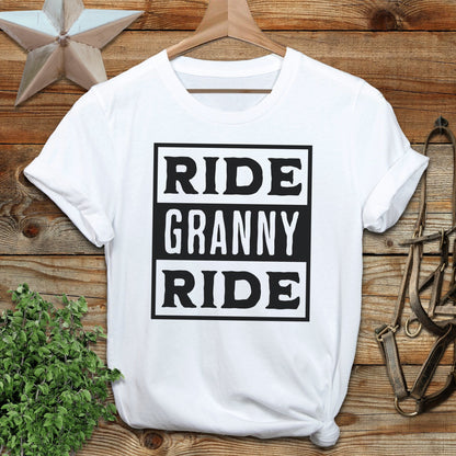 Ride Granny Ride T-shirt