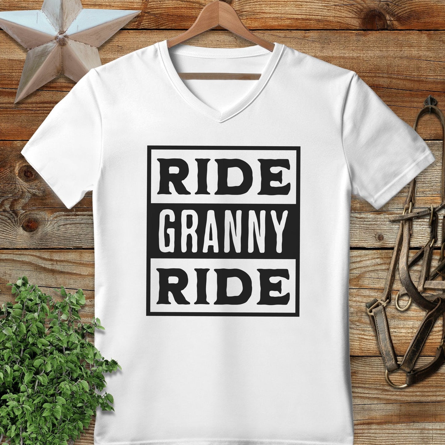 Ride Granny Ride V-neck