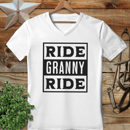 Ride Granny Ride V-neck