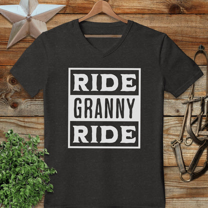 Ride Granny Ride V-neck