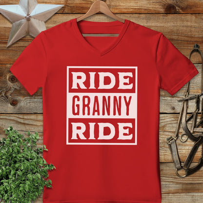 Ride Granny Ride V-neck