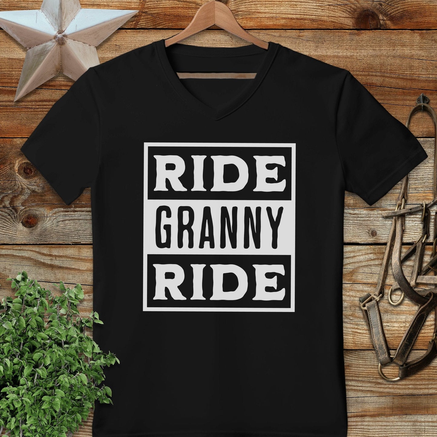 Ride Granny Ride V-neck