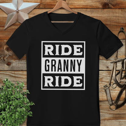 Ride Granny Ride V-neck