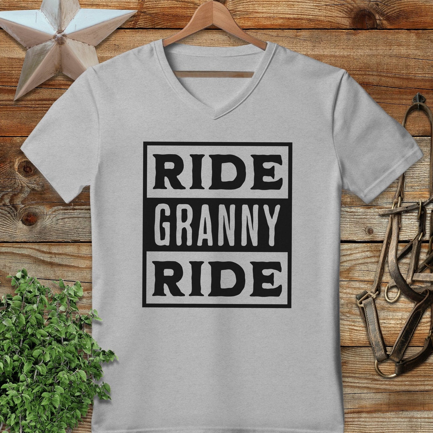 Ride Granny Ride V-neck