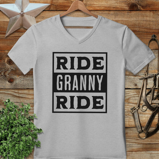 Ride Granny Ride V-neck