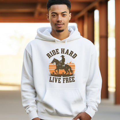 Ride Hard Live Free Hoodie