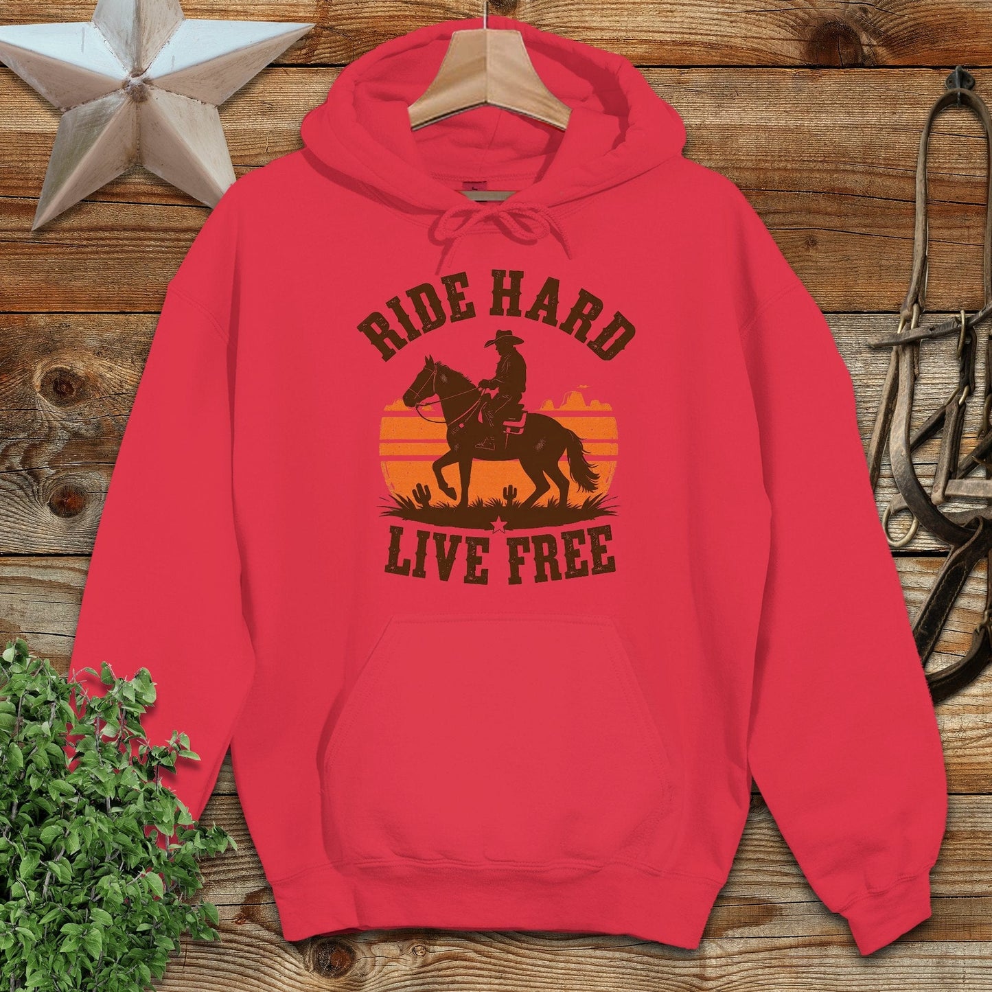 Ride Hard Live Free Hoodie