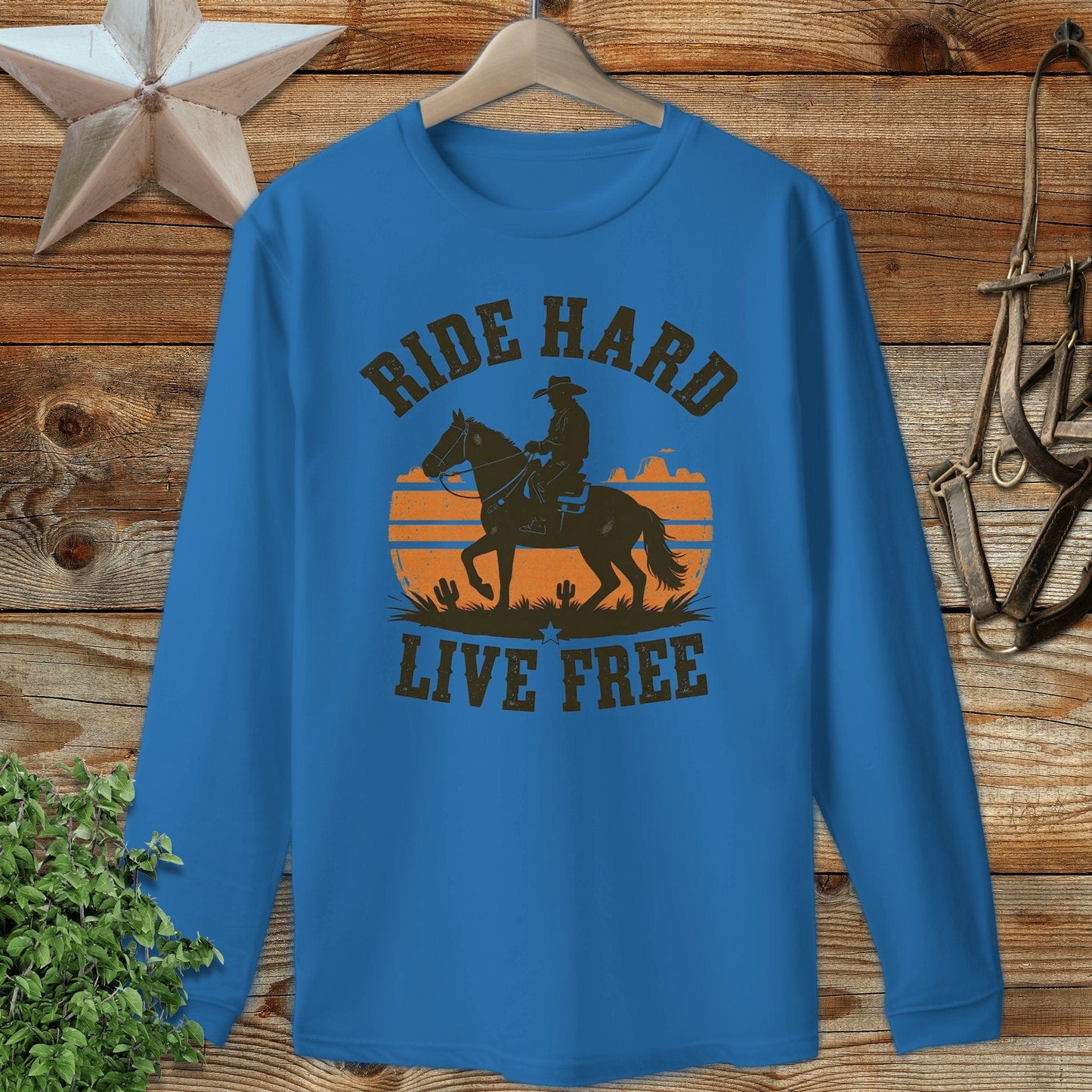 Ride Hard Live Free Long Sleeve Tee