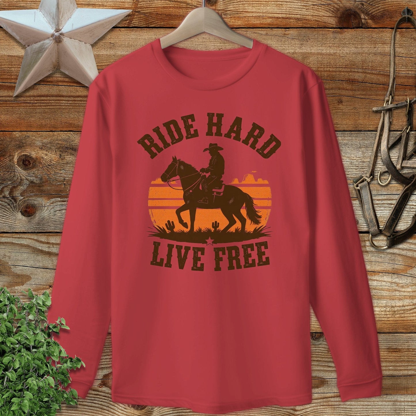 Ride Hard Live Free Long Sleeve Tee