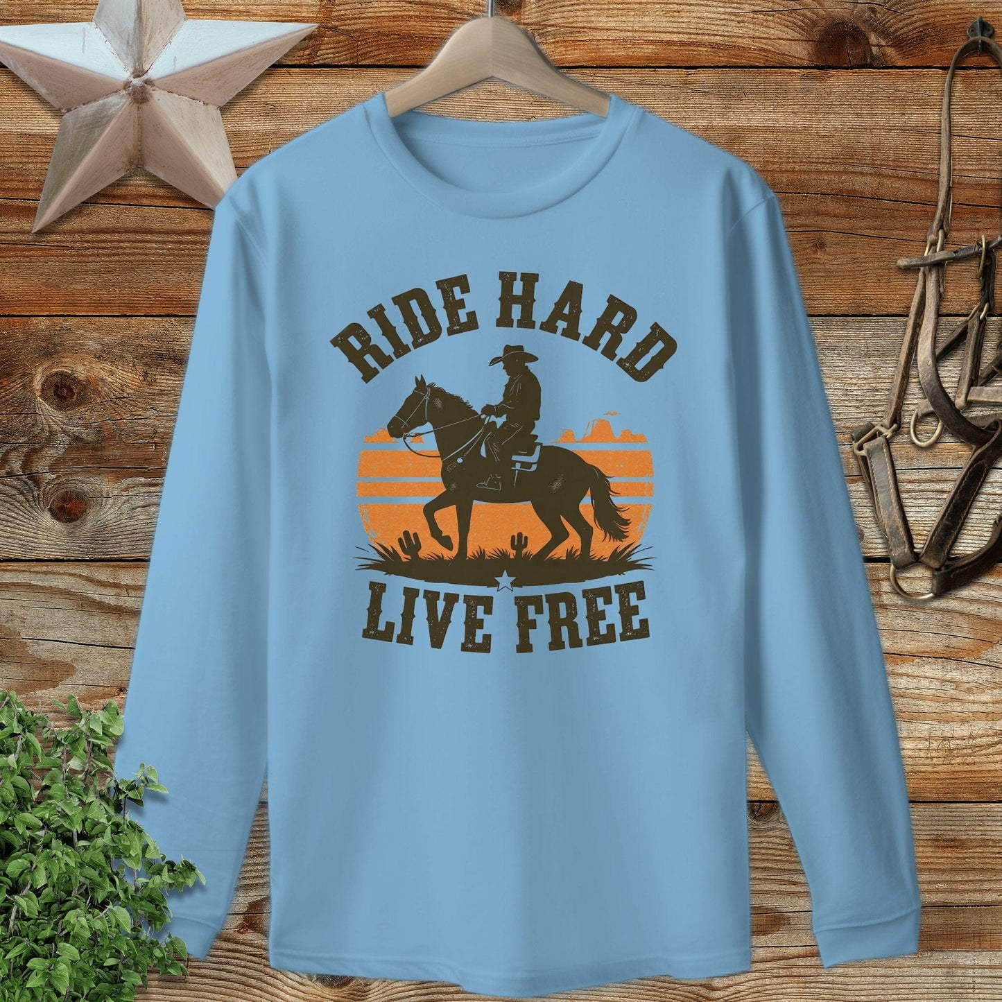 Ride Hard Live Free Long Sleeve Tee