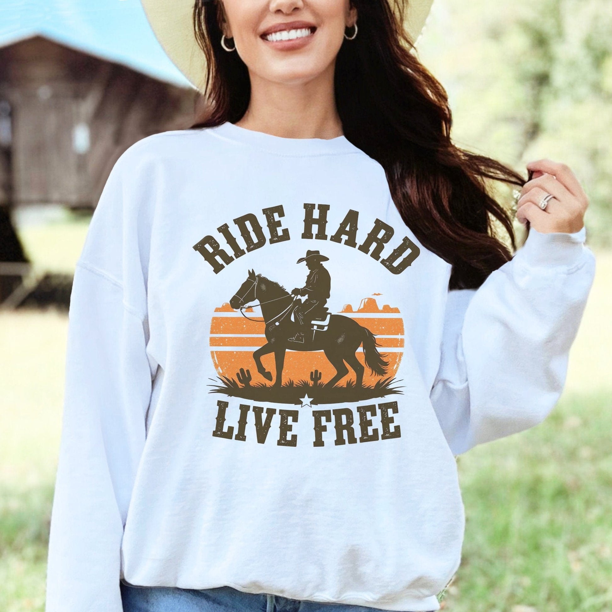 Ride Hard Live Free Sweatshirt