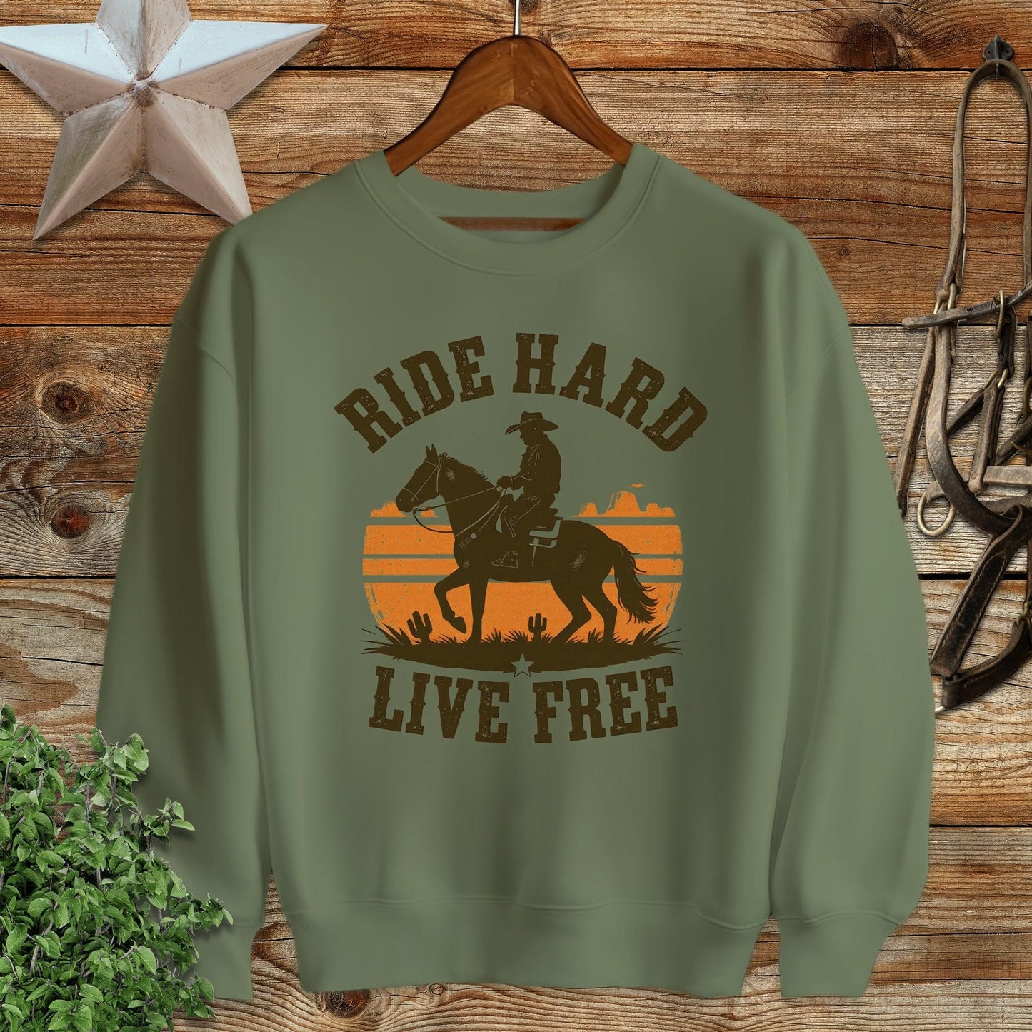 Ride Hard Live Free Sweatshirt