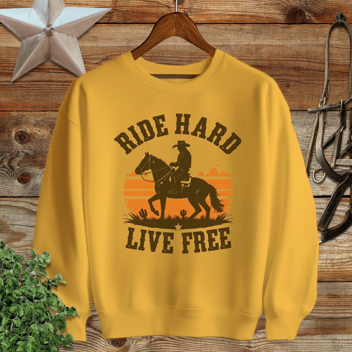 Ride Hard Live Free Sweatshirt